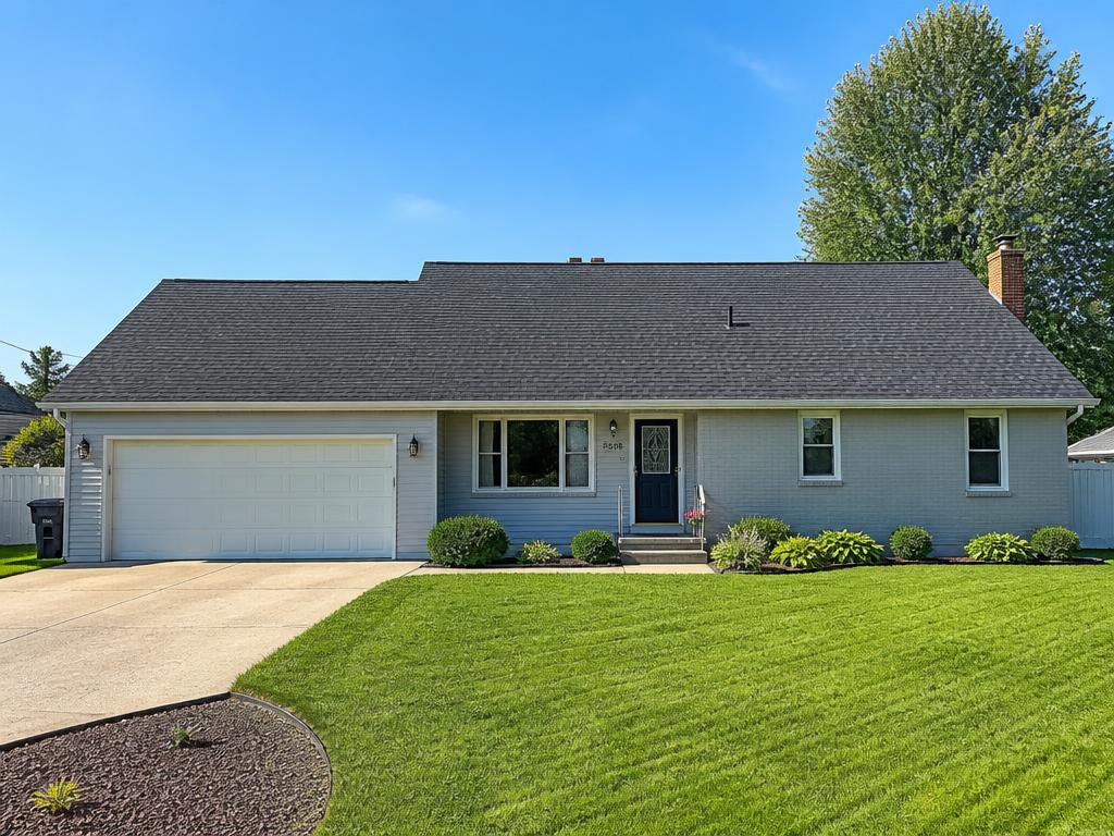 Fully repaired roof after storm damage restoration in Greenwood Indiana