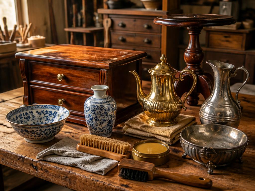 Hard goods furniture and dish cleaning contents restoration Greenwood Indiana